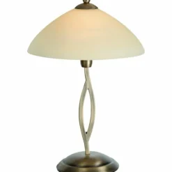 Luminaires Steinhauer Lampe de table Steinhauer CAPRI Bronze, 1 lumière