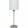 Lampes En Tissu-Luminaires Steinhauer Lampe de table Steinhauer Noor Acier inoxydable, 1 lumière