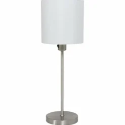 Lampes En Tissu-Luminaires Steinhauer Lampe de table Steinhauer Noor Acier inoxydable, 1 lumière