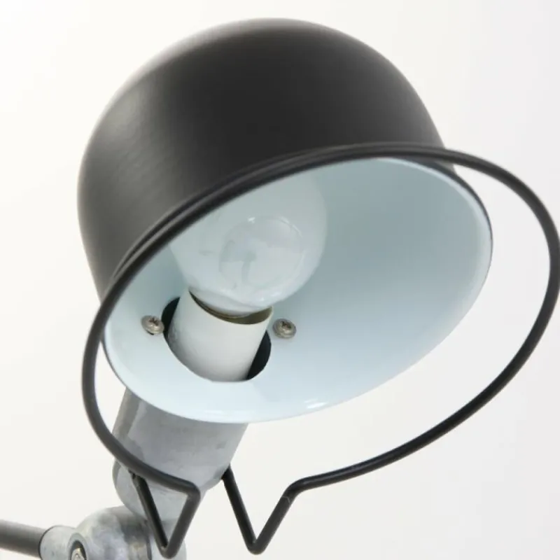 Luminaires Steinhauer Lampe de table Steinhauer Darvin Gris, Noir, 1 lumière