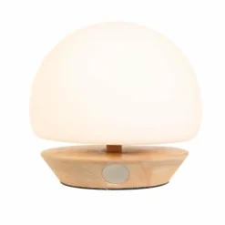 Luminaires Rustiques-Luminaires Steinhauer Lampe de table Steinhauer Ancilla LED Bois clair, 1 lumière