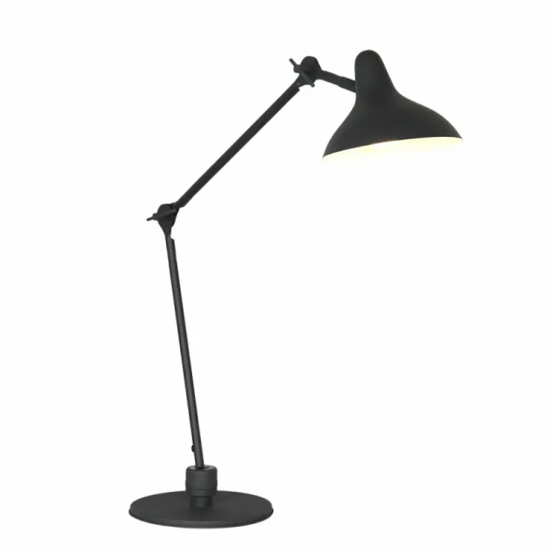 Lampes Industrielles-Luminaires Steinhauer Lampe de table Steinhauer Kasket Noir, Blanc, 1 lumière