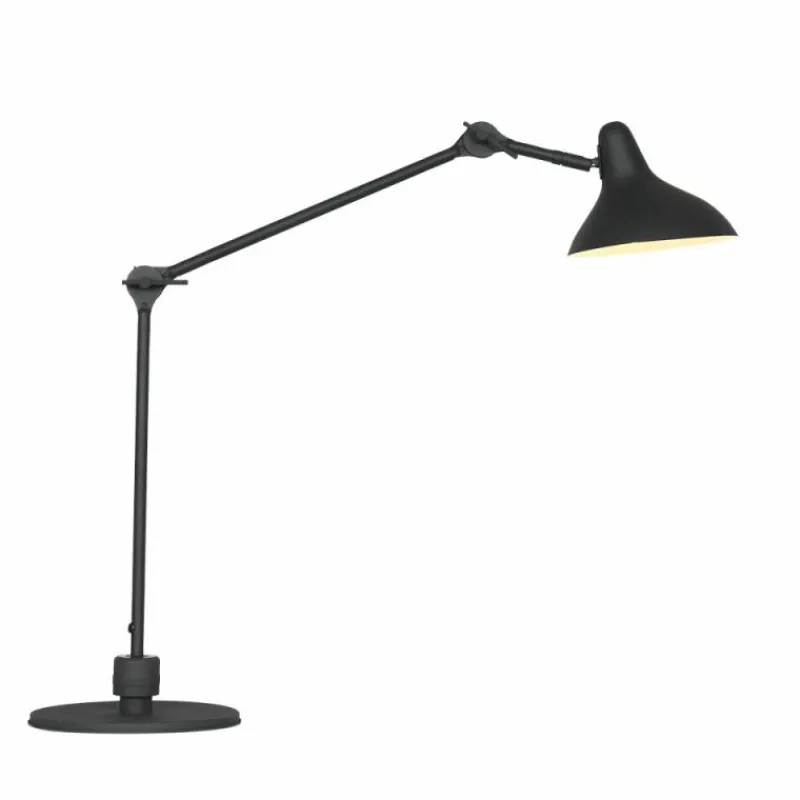 Lampes Industrielles-Luminaires Steinhauer Lampe de table Steinhauer Kasket Noir, Blanc, 1 lumière