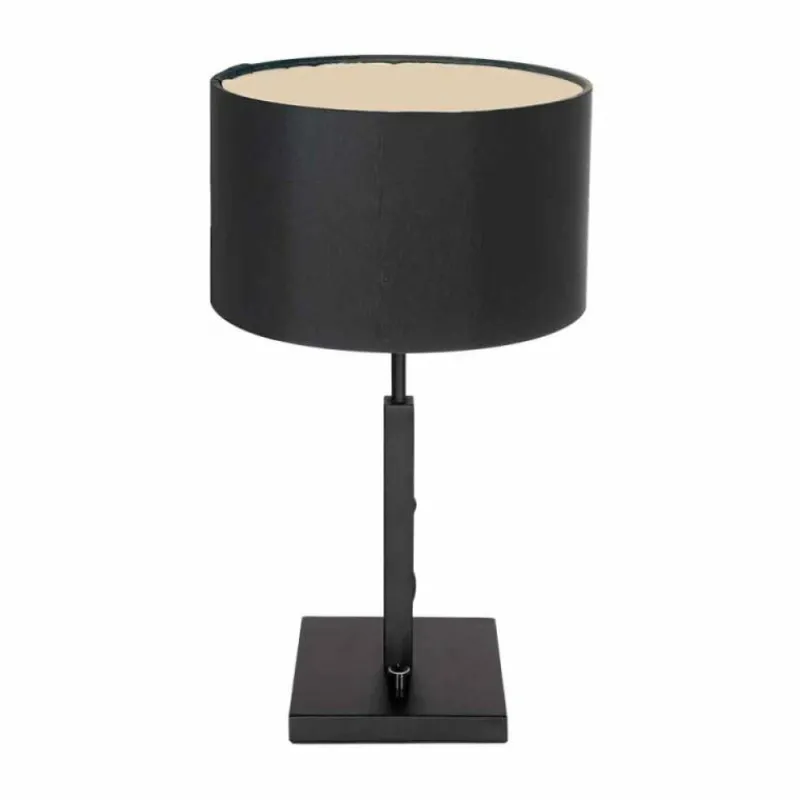 Lampes En Tissu-Luminaires Steinhauer Lampe de table Steinhauer Stang Noir, 1 lumière