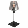 Suspension Verre Fumé-Luminaires Steinhauer Lampe de table Steinhauer Ancilla Noir, 1 lumière