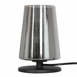 Suspension Verre Fumé-Luminaires Steinhauer Lampe de table Steinhauer Ancilla Noir, 1 lumière