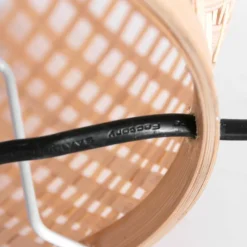 Style Boho-Chic-Luminaires Steinhauer Lampe de table Steinhauer Maze Écru, 1 lumière