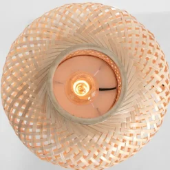 Style Boho-Chic-Luminaires Steinhauer Lampe de table Steinhauer Maze Écru, 1 lumière