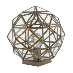 Luminaires Steinhauer Lampe de table Steinhauer Pimpernel Bronze, 1 lumière