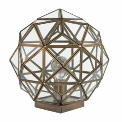 Luminaires Steinhauer Lampe de table Steinhauer Pimpernel Bronze, 1 lumière