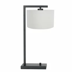 Lampes En Tissu-Luminaires Steinhauer Lampe de table Steinhauer Stang Noir, 1 lumière