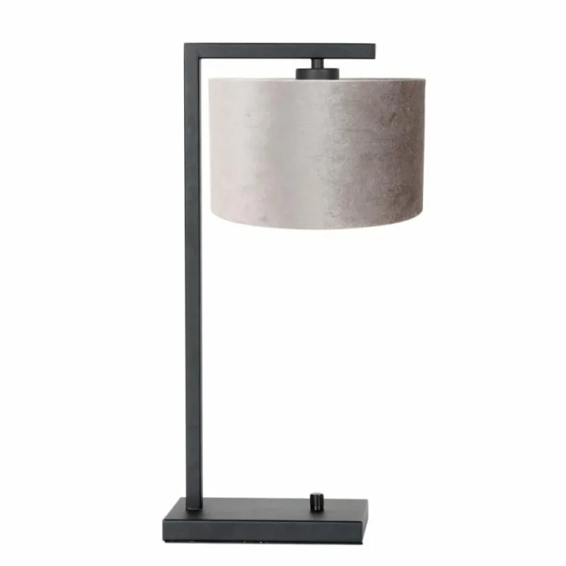 Lampes En Tissu-Luminaires Steinhauer Lampe de table Steinhauer Stang Noir, 1 lumière
