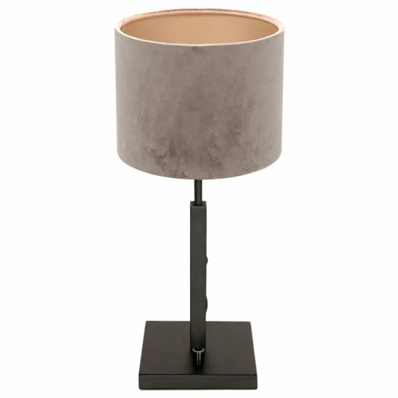 Lampes En Tissu-Luminaires Steinhauer Lampe de table Steinhauer Stang Noir, 1 lumière