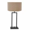 Lampes En Tissu-Luminaires Steinhauer Lampe de table Steinhauer Stang Noir, 1 lumière