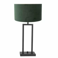Lampes En Tissu-Luminaires Steinhauer Lampe de table Steinhauer Stang Noir, 1 lumière