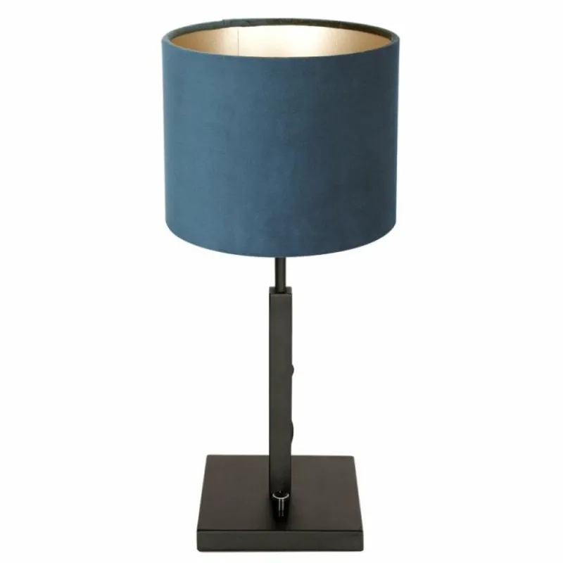 Lampes En Tissu-Luminaires Steinhauer Lampe de table Steinhauer Stang Noir, 1 lumière