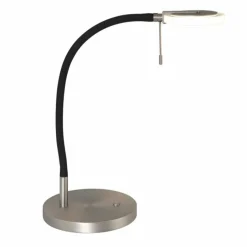 Luminaires Steinhauer Lampe de table Steinhauer Turound LED Acier brossé, 1 lumière