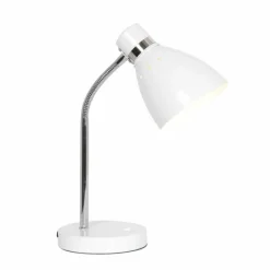 Lampes Industrielles-Luminaires Steinhauer Lampe de table Steinhauer Spring Blanc, 1 lumière