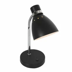 Lampes Industrielles-Luminaires Steinhauer Lampe de table Steinhauer Spring Noir, 1 lumière