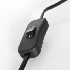 Suspension Verre Fumé-Luminaires Steinhauer Lampe de table Steinhauer Ambiance Noir, 1 lumière