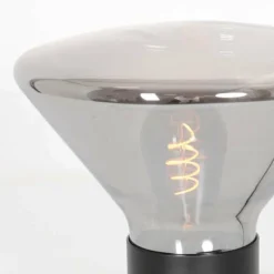 Suspension Verre Fumé-Luminaires Steinhauer Lampe de table Steinhauer Ambiance Noir, 1 lumière