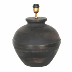 Lampes En Tissu-Luminaires Steinhauer Lampe de table Steinhauer Lyons Bronze, Noir, 1 lumière