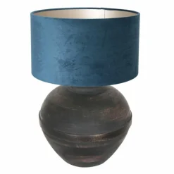 Lampes En Tissu-Luminaires Steinhauer Lampe de table Steinhauer Lyons Noir, 1 lumière