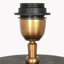 Lampes En Tissu-Luminaires Steinhauer Lampe de table Steinhauer Lyons Noir, 1 lumière