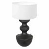Lampes En Tissu-Luminaires Steinhauer Lampe de table Steinhauer Lyons Noir, 1 lumière