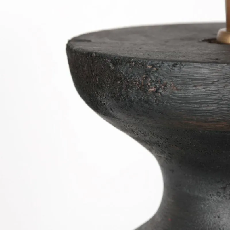 Lampes En Tissu-Luminaires Steinhauer Lampe de table Steinhauer Lyons Noir, 1 lumière