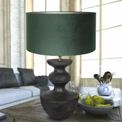 Lampes En Tissu-Luminaires Steinhauer Lampe de table Steinhauer Lyons Noir, 1 lumière