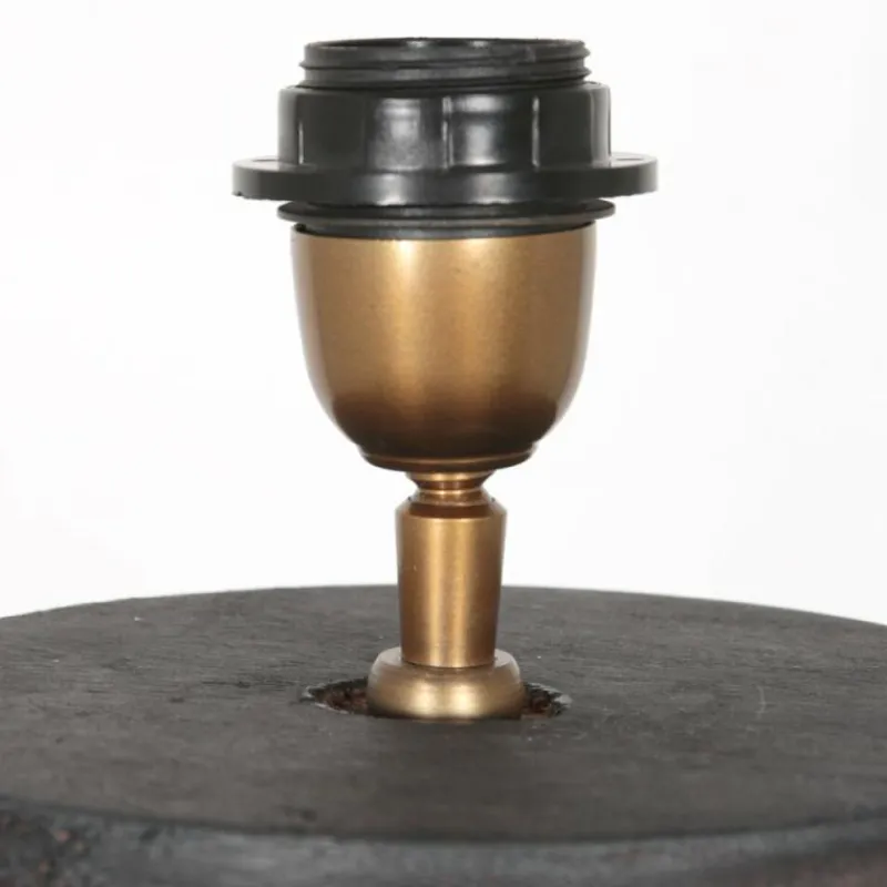 Lampes En Tissu-Luminaires Steinhauer Lampe de table Steinhauer Lyons Noir, 1 lumière