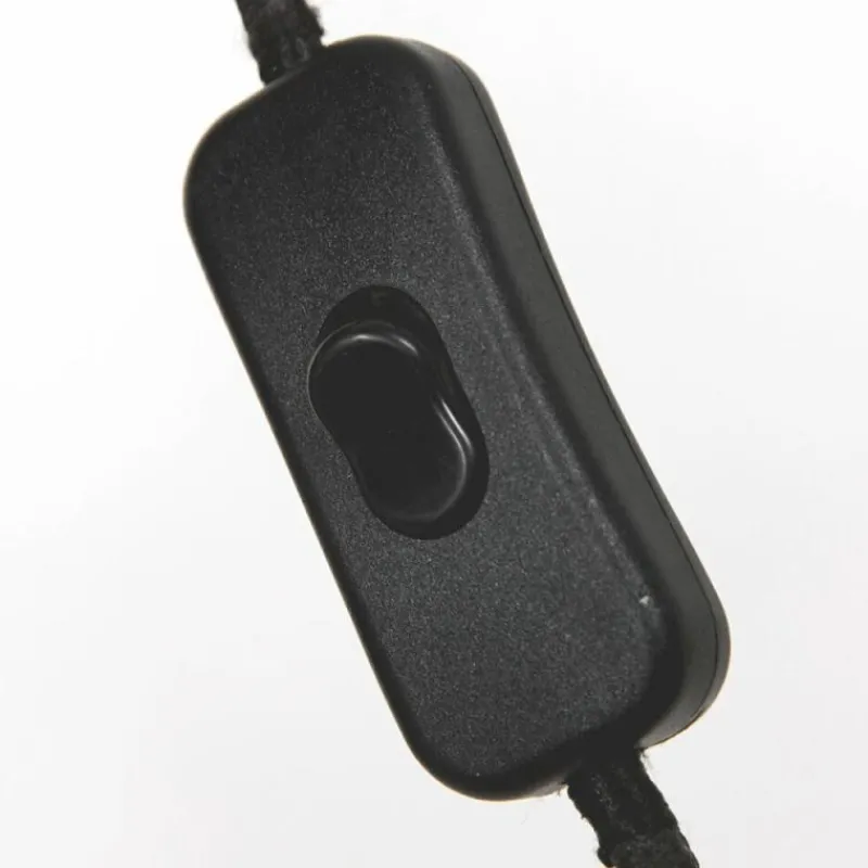 Lampes En Tissu-Luminaires Steinhauer Lampe de table Steinhauer Lyons Noir, 1 lumière