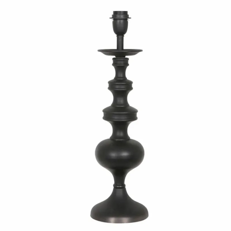 Lampes En Tissu-Luminaires Steinhauer Lampe de table Steinhauer Lyons Noir, 1 lumière