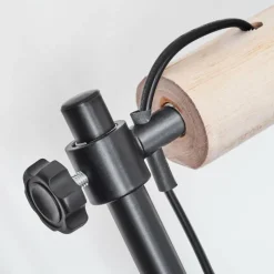 Lampes Vintages & Rétros-hofstein Lampe de table Sunasau Écru, Noir, 1 lumière