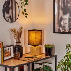 Lampes En Tissu-hofstein Lampe de table Talco Écru, 1 lumière