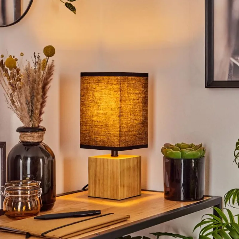 Lampes En Tissu-hofstein Lampe de table Talco Écru, 1 lumière