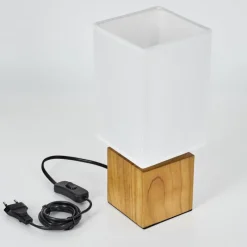 Lampes En Tissu-hofstein Lampe de table Talco Écru, 1 lumière