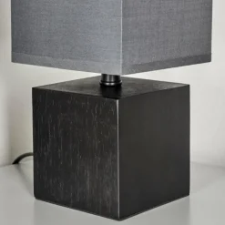 Lampes En Tissu-hofstein Lampe de table Talco Noir, 1 lumière