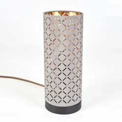 Lampes En Tissu-hofstein Lampe de table Tallaboa Noir, 1 lumière