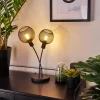 Lampes Vintages & Rétros-hofstein Lampe de table Tambo Noir, 2 lumières