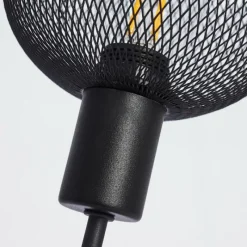 Lampes Vintages & Rétros-hofstein Lampe de table Tambo Noir, 2 lumières