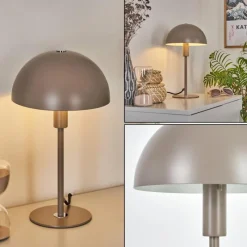 hofstein Lampe de table Tati Gris, 1 lumière