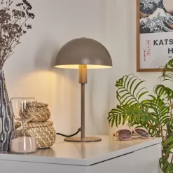 hofstein Lampe de table Tati Gris, 1 lumière