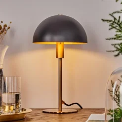 Luminaires Scandinaves-hofstein Lampe de table Tati Laiton, 1 lumière