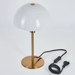 Luminaires Scandinaves-hofstein Lampe de table Tati Laiton, 1 lumière