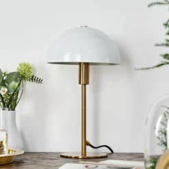 Luminaires Scandinaves-hofstein Lampe de table Tati Laiton, 1 lumière