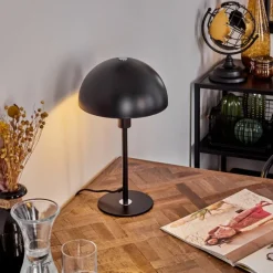 hofstein Lampe de table Tati Noir, 1 lumière