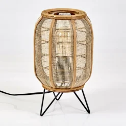 Lampes En Tissu-hofstein Lampe de table Tebary Noir, 1 lumière