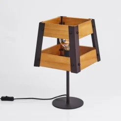 Lampes Vintages & Rétros-hofstein Lampe de table Tiflis Noir, 1 lumière